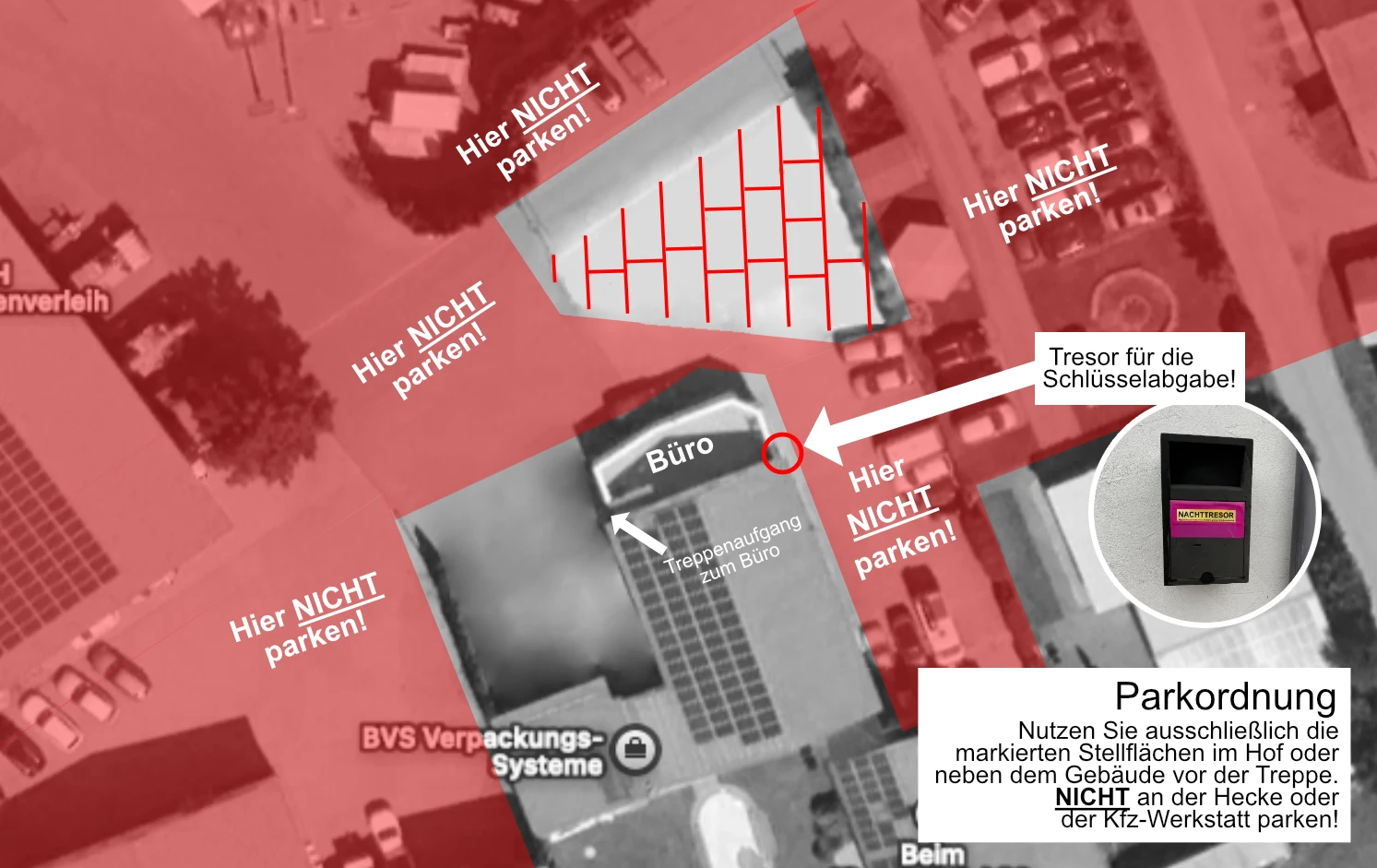 Airportparken24 - Parkplatz am Flughafen Memmingen in Memmingerberg - Parken laut Parkordnung